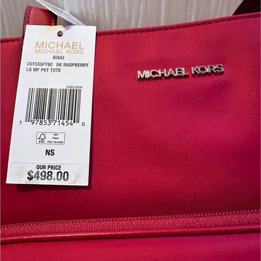 Michael Kors Dark Raspberry Tote.